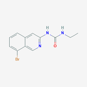 1-(8-Bromoisoquinolin-3-yl)-3-ethylurea