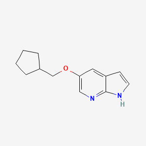 5-(Cyclopentylmethoxy)-1h-pyrrolo[2,3-b]pyridine