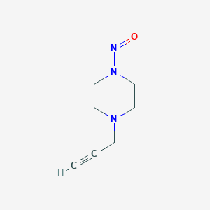 1-Nitroso-4-(prop-2-yn-1-yl)piperazine