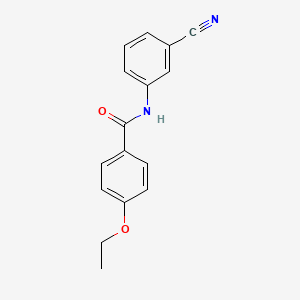 N-(3-cyanophenyl)-4-ethoxybenzamide