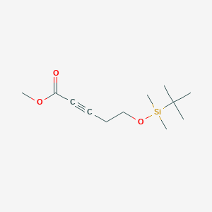 Methyl 5-((tert-butyldimethylsilyl)oxy)pent-2-ynoate