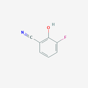 molecular formula C7H4FNO B1392962 3-Fluoro-2-hydroxybenzonitrile CAS No. 28177-74-4