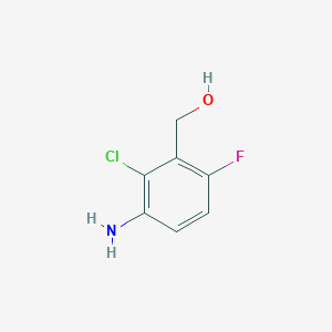 (3-Amino-2-chloro-6-fluorophenyl)methanol