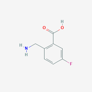 2-(Aminomethyl)-5-fluorobenzoic acid