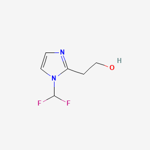 2-(1-(Difluoromethyl)-1H-imidazol-2-YL)ethan-1-OL