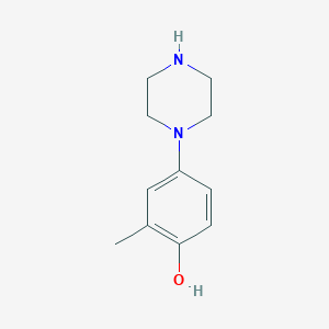 2-methyl-4-(1-piperazinyl)Phenol