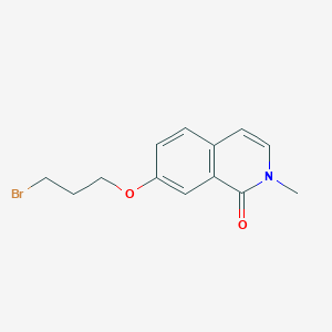 7-(3-Bromopropoxy)-2-methylisoquinolin-1(2H)-one