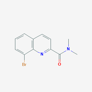 8-Bromo-N,N-dimethylquinoline-2-carboxamide