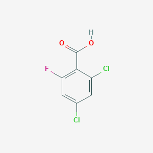 B1392986 2,4-Dichloro-6-fluorobenzoic acid CAS No. 904285-09-2