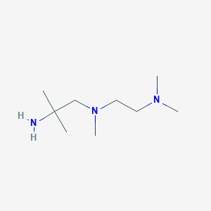 molecular formula C9H23N3 B13929904 1,2-Propanediamine, N1-[2-(dimethylamino)ethyl]-N1,2-dimethyl- 