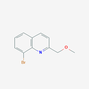 molecular formula C11H10BrNO B13929969 8-Bromo-2-(methoxymethyl)quinoline 