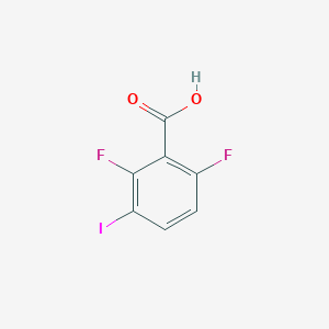 B1393002 2,6-Difluoro-3-iodobenzoic acid CAS No. 229178-74-9