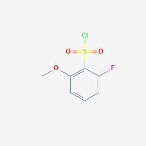 B1393004 2-Fluoro-6-methoxybenzenesulphonyl chloride CAS No. 1176126-31-0