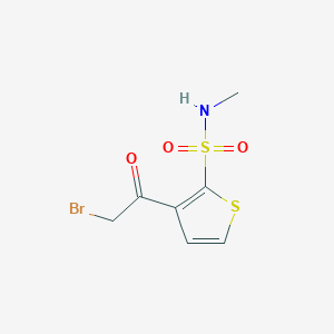 n-Methyl-3-bromoacetyl-2-thiophenesulfonamide