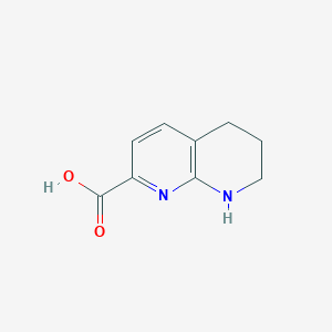 B1393027 5,6,7,8-Tetrahydro-1,8-naphthyridine-2-carboxylic acid CAS No. 885278-22-8