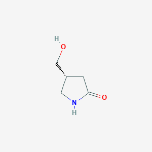 B1393037 (R)-4-(Hydroxymethyl)pyrrolidin-2-one CAS No. 1165450-70-3