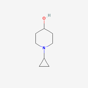 molecular formula C8H15NO B1393038 1-Cyclopropylpiperidin-4-ol CAS No. 851847-62-6