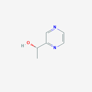 molecular formula C6H8N2O B1393039 (1S)-1-(吡嗪-2-基)乙醇 CAS No. 1334160-87-0