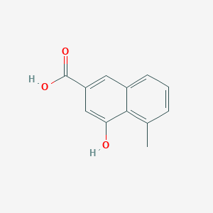 4-Hydroxy-5-methyl-2-naphthalenecarboxylic acid