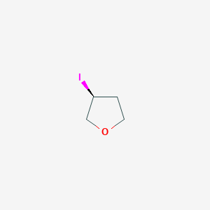 molecular formula C4H7IO B1393045 (3S)-3-Iodooxolane CAS No. 918439-76-6