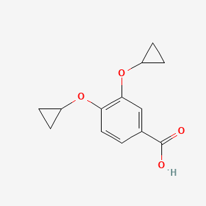 3,4-Dicyclopropoxybenzoic acid