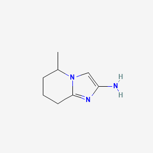 5-methyl-5H,6H,7H,8H-imidazo[1,2-a]pyridin-2-amine