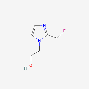 2-(Fluoromethyl)-1H-imidazole-1-ethanol