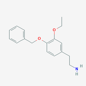 2-(4-(Benzyloxy)-3-ethoxyphenyl)ethanamine