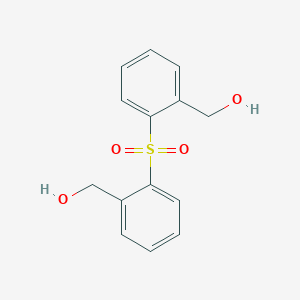 1-(Hydroxymethyl)-2-((6-hydroxymethylphenyl)sulfonyl)benzene