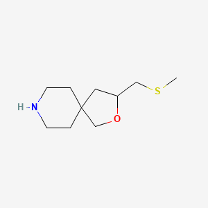 3-((Methylthio)methyl)-2-oxa-8-azaspiro[4.5]decane