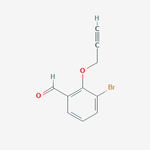 3-Bromo-2-(2-propyn-1-yloxy)benzaldehyde