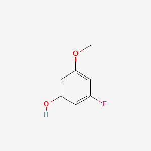 molecular formula C7H7FO2 B1393223 3-氟-5-甲氧基苯酚 CAS No. 850793-25-8