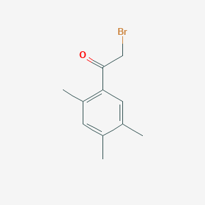 B1393305 2-Bromo-1-(2,4,5-trimethylphenyl)ethanone CAS No. 106662-93-5