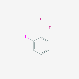 molecular formula C8H7F2I B1393327 1-(1,1-二氟乙基)-2-碘苯 CAS No. 1032507-55-3