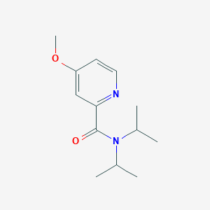 molecular formula C13H20N2O2 B1393343 N,N-Diisopropyl-4-methoxypicolinamide CAS No. 446019-94-9