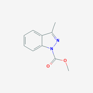molecular formula C10H10N2O2 B139335 Methyl 3-methyl-1H-indazole-1-carboxylate CAS No. 146941-98-2