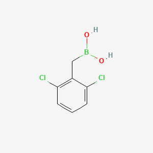 molecular formula C7H7BCl2O2 B1393385 (2,6-Dichlorobenzyl)boronic acid CAS No. 1072946-39-4