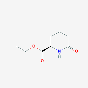 molecular formula C8H13NO3 B13934047 (R)-ethyl 6-oxopiperidine-2-carboxylate 