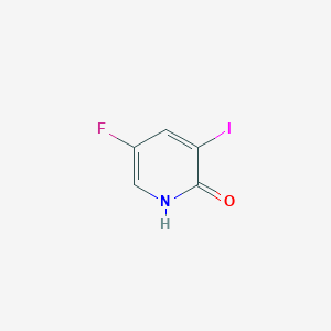 molecular formula C5H3FINO B1393405 5-氟-3-碘-吡啶-2-醇 CAS No. 1186311-05-6