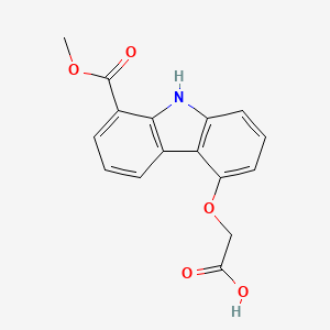 1-Methyl 5-(carboxymethoxy)-9H-carbazole-1-carboxylate