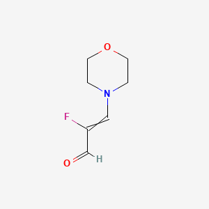 2-Fluoro-3-(4-morpholinyl)-2-propenal