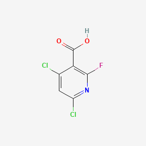 4,6-Dichloro-2-fluoronicotinic acid