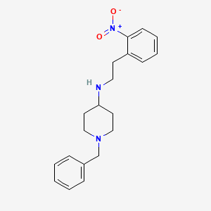 N-(2-nitrophenethyl)-1-benzylpiperidin-4-amine