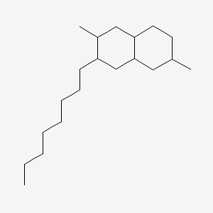 2,6-Dimethyl-3-n-octyldecahydronaphthalene