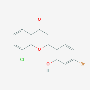 2-(4-bromo-2-hydroxyphenyl)-8-chloro-4H-chromen-4-one