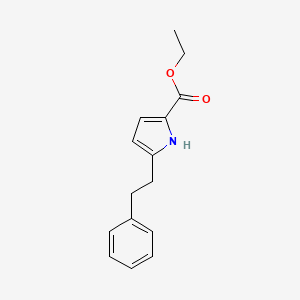 5-phenethyl-1H-pyrrole-2-carboxylic acid ethyl ester