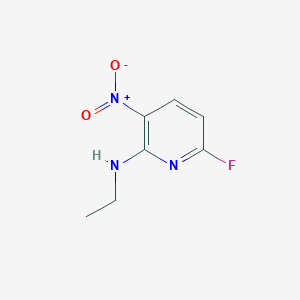 2-(Ethylamino)-6fluoro-3-nitropyridine