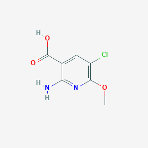 2-Amino-5-chloro-6-methoxynicotinic acid