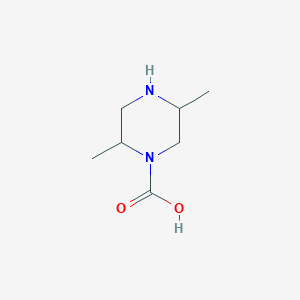 2,5-Dimethylpiperazine-1-carboxylic acid