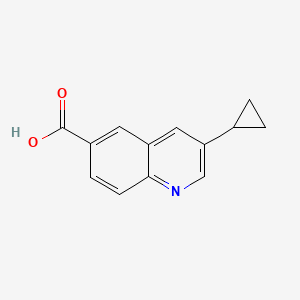 3-Cyclopropyl-6-quinolinecarboxylic acid